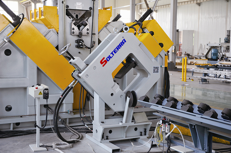 CNC High Speed  Angle Steel Marking Drilling Production Line APL3640