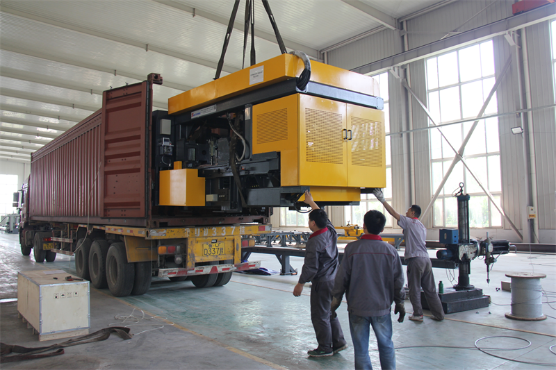 In the middle of March 2020, Jinan Liaoyuan Machine Co., Ltd dispatched one set of CNC H beam drilling machine to America.