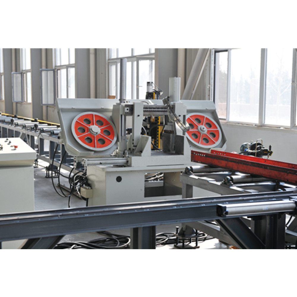 CNC Beam Drill Band Saw Production Line DSS400