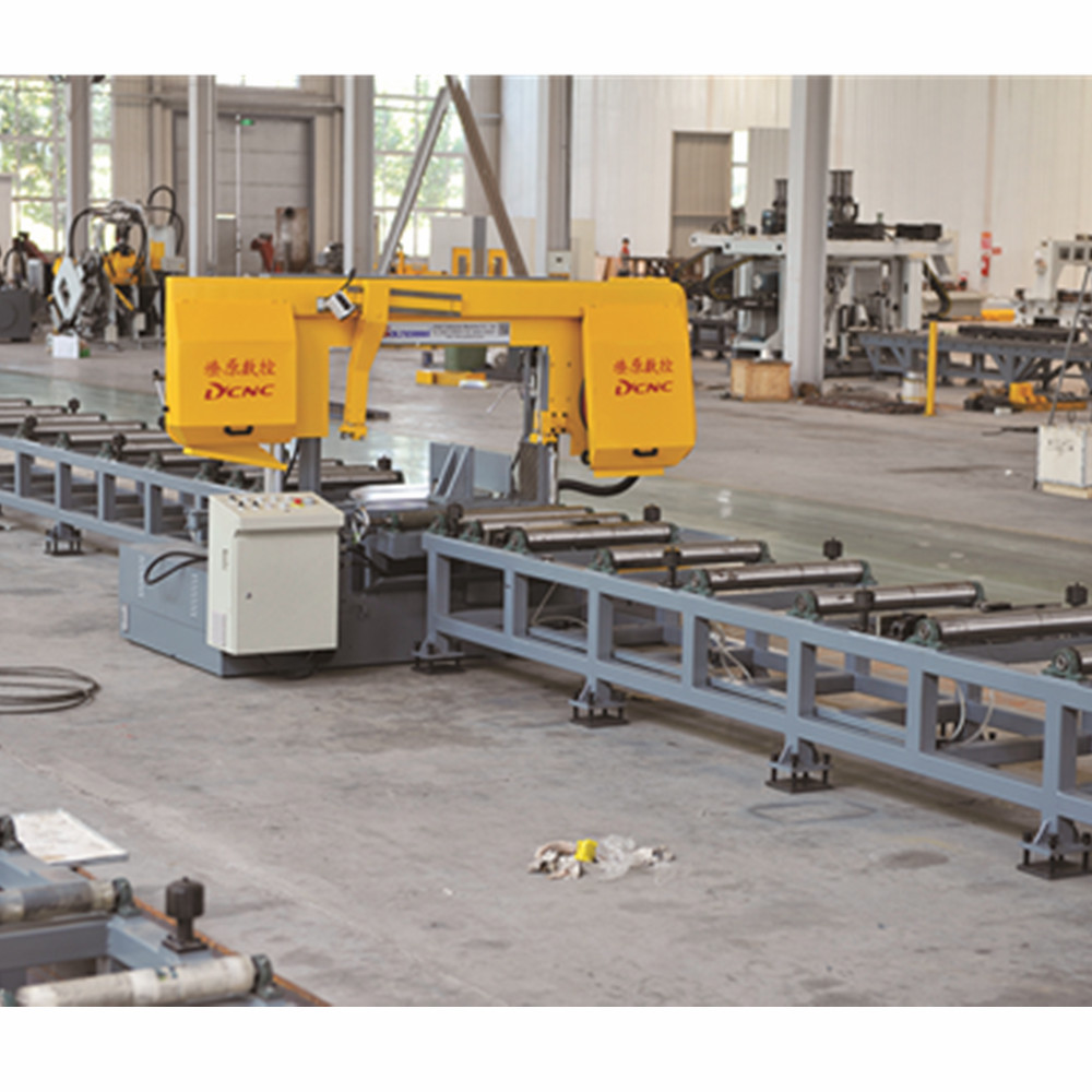 CNC Beam Drillng Band Saw Cutting Production Line DSS1250