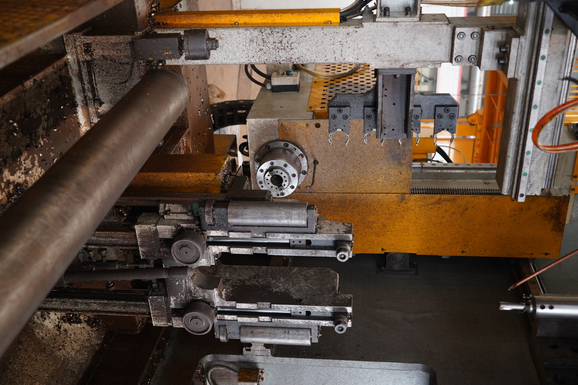 CNC High Speed  Beam Drilling  Band Saw Cutting Production Line TSS1250