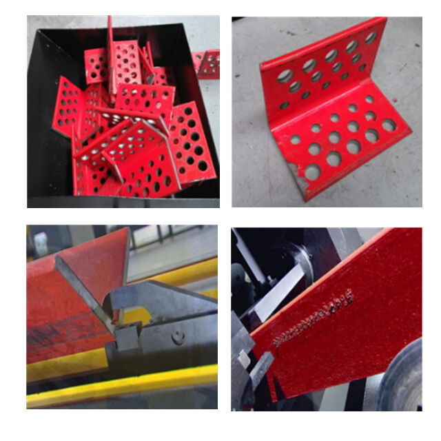 CNC Angle Marking Punching Cutting Line APL1412