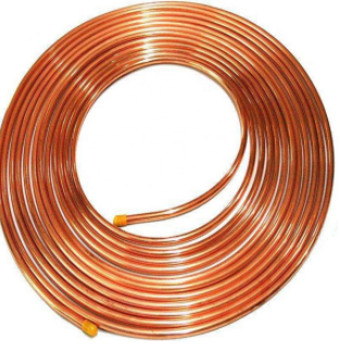 Copper Straight Tube 118 -158 Copper pipe hard temper drawn tubes Refrigeration ASTM