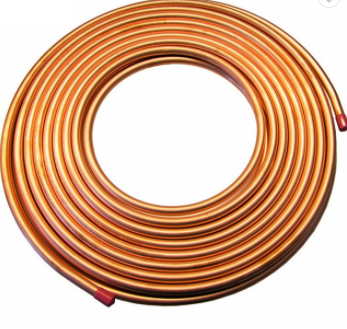 Copper Straight Tube 118 -158 Copper pipe hard temper drawn tubes Refrigeration ASTM