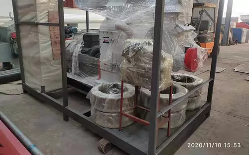 Packing animal feed pellet making machine