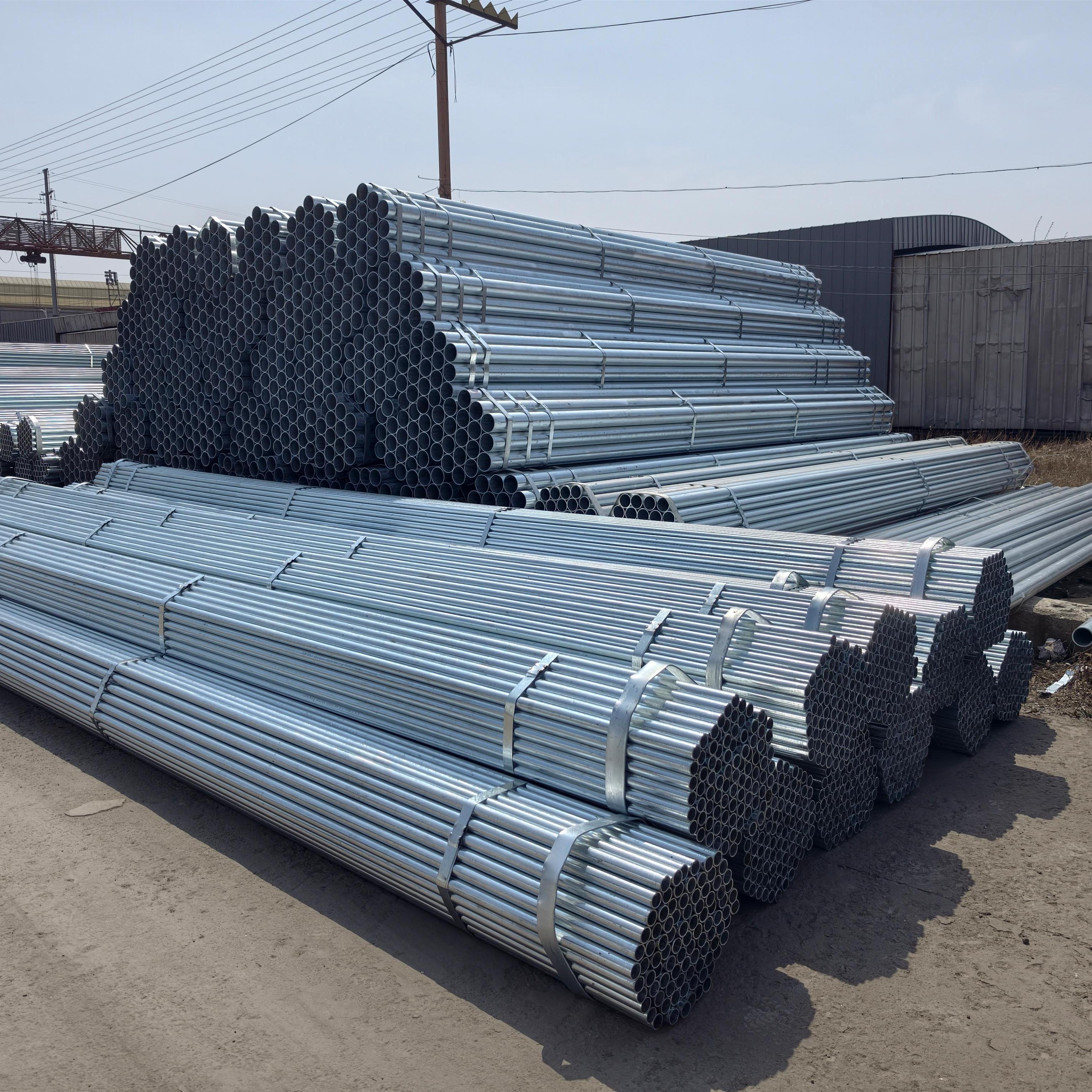 Q235 Galvanized Steel Round Pipe