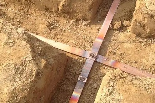 What is copper plated flat steel?