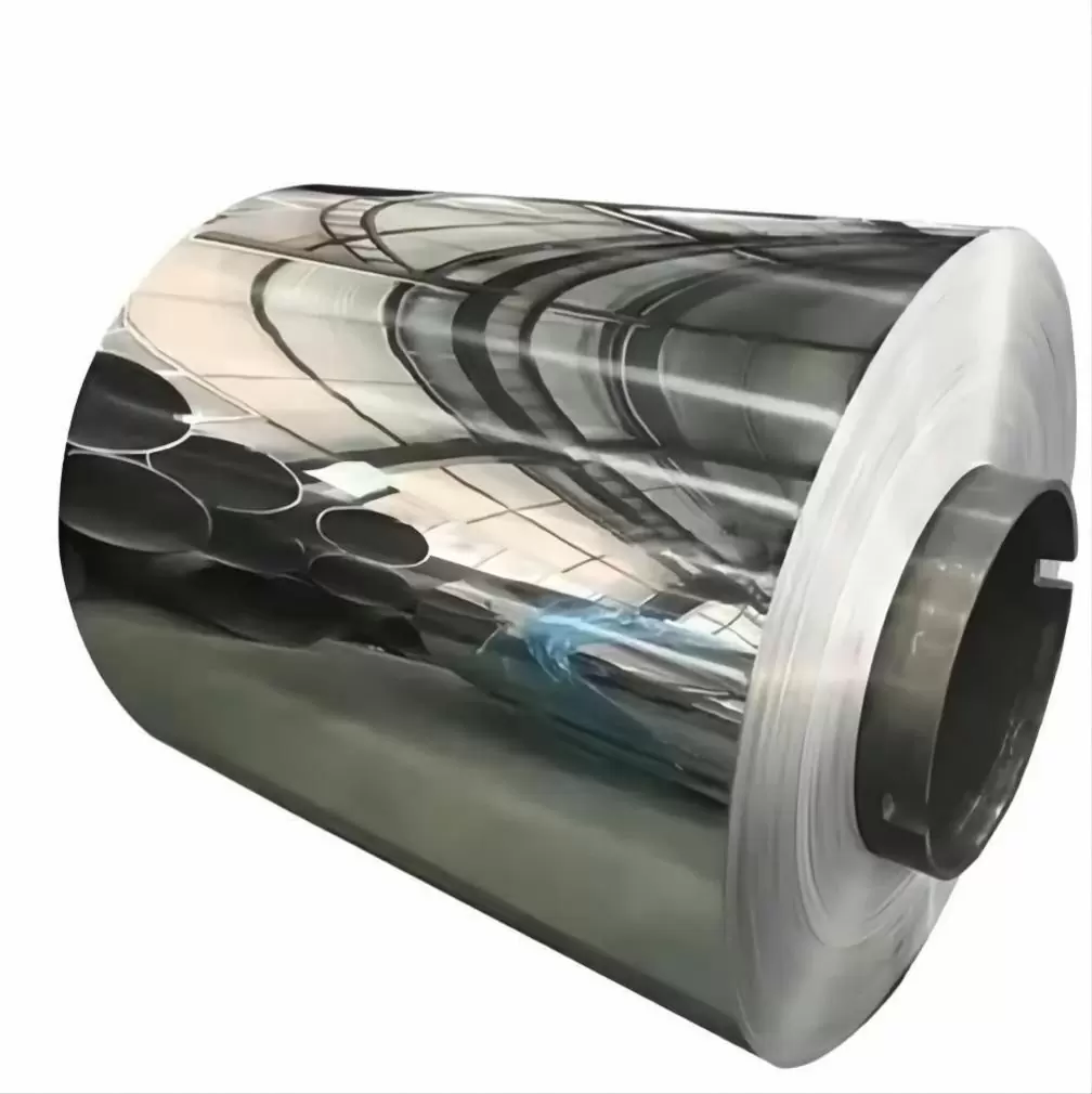 Polished Stainless Steel Coil