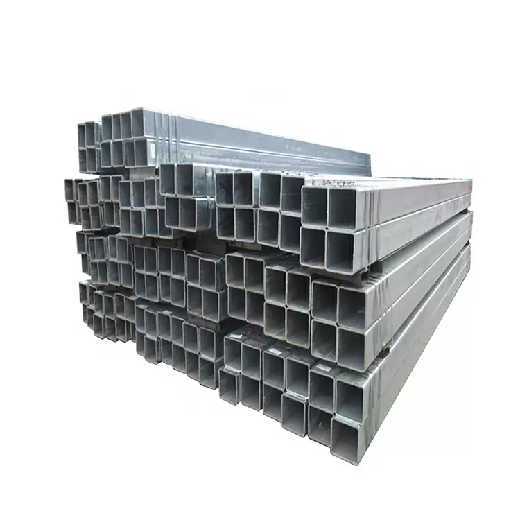 SPHC Galvanized square pipe