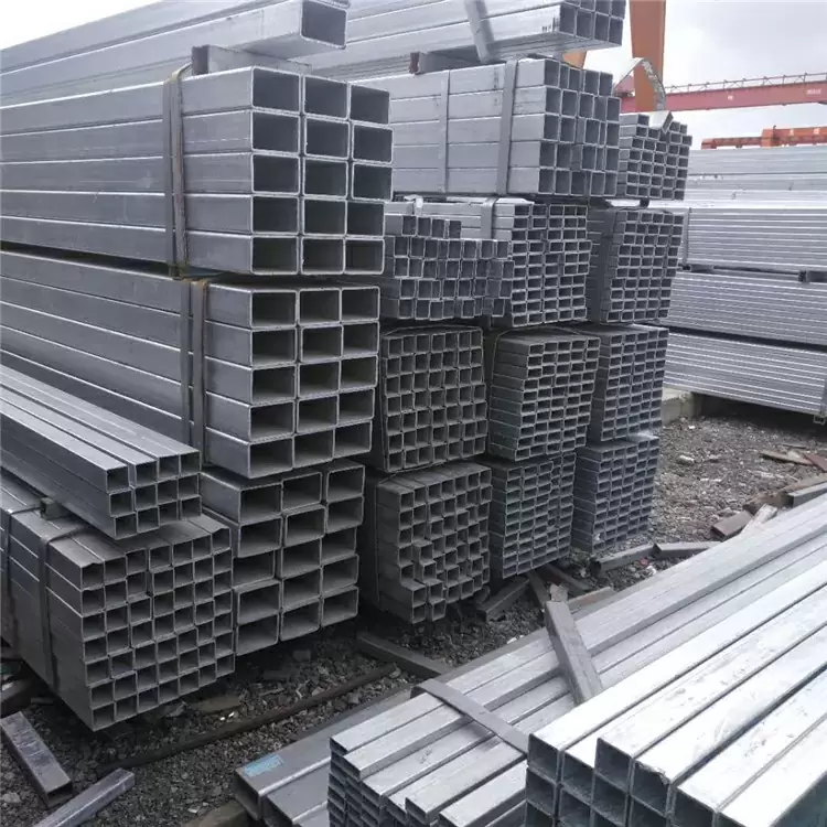 ST52 Galvanized square pipe