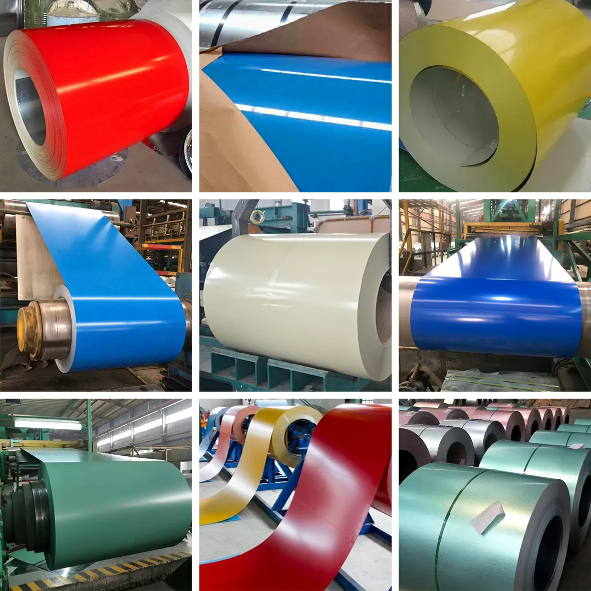 Corrugated board color coated roll Corrugated board color coated roll