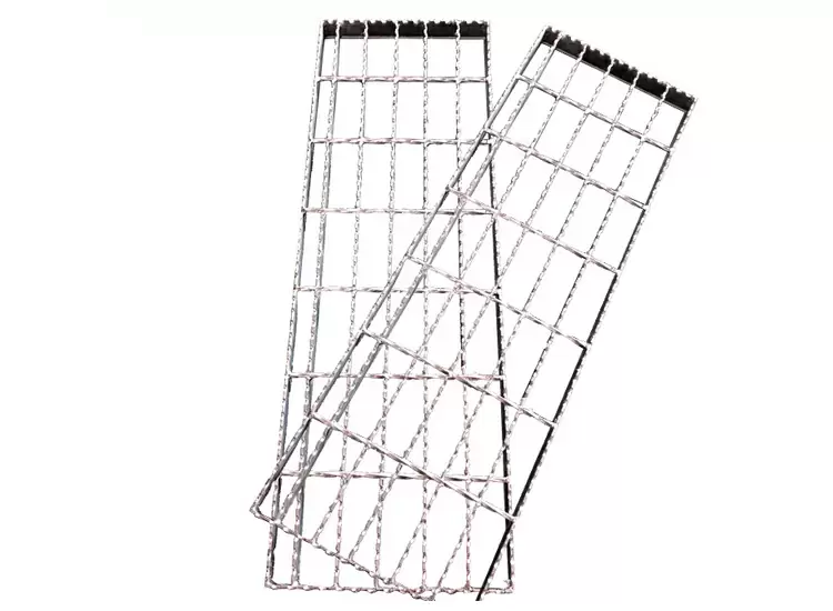 Custom toothed steel grating