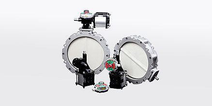 VFS series pneumatic powder butterfly valve