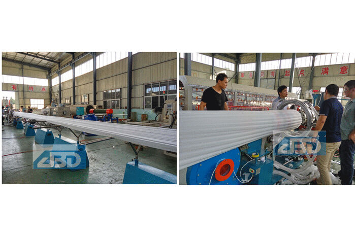 Testing Paraguay client's EPE Foam Sheet Machine