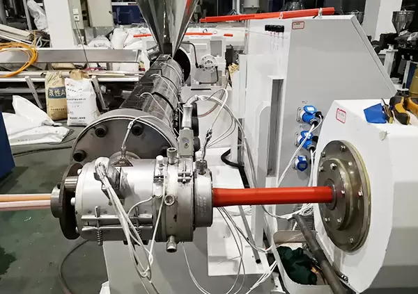 COD HDPE cable communication protect pipe making machine