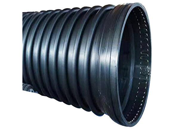 Large Diameter Corrugated Drain Drainage Sewage Pe Hdpe Plastic Krah Carat Pipe Tube Extruder Machine