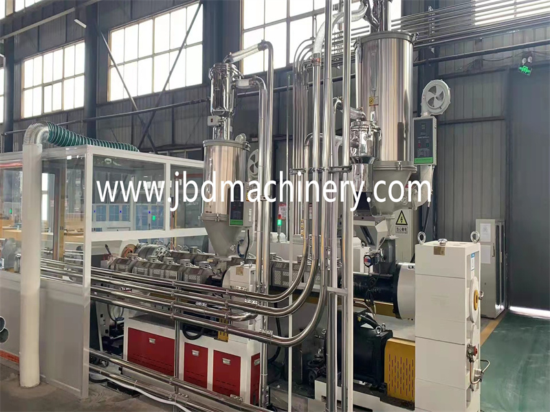 PE Coated steel pipe making machine/Plastic-lined composite steel pipe machine