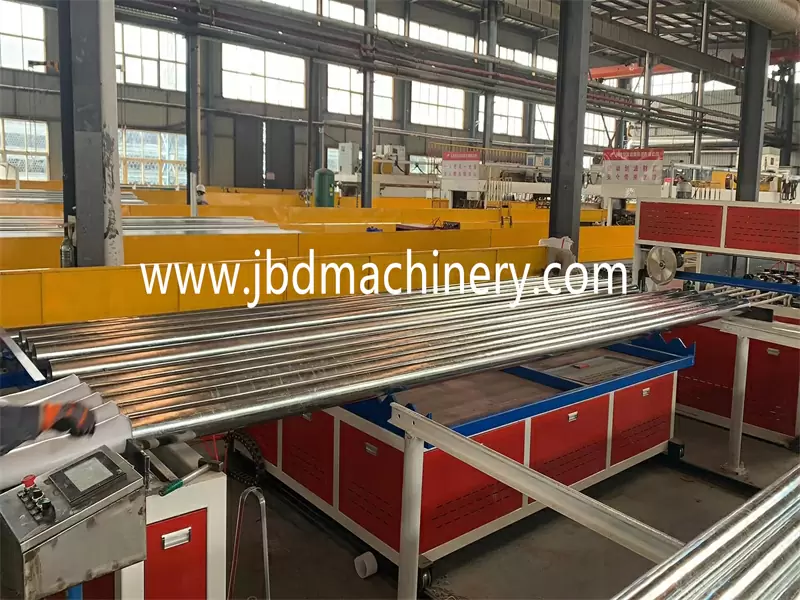 PE Coated steel pipe making machine/Plastic-lined composite steel pipe machine