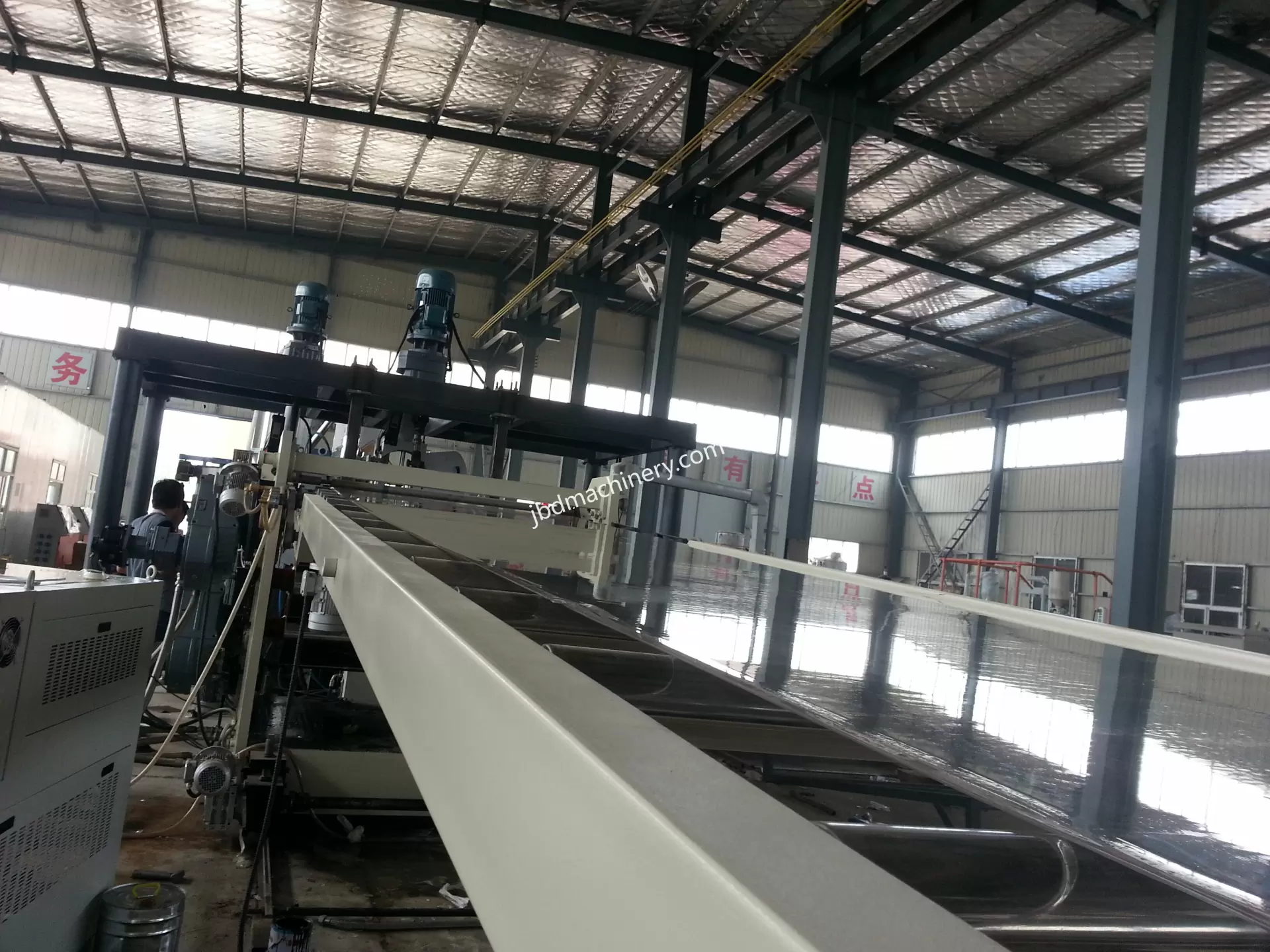 PE, PP, ABS, PS, PMMA, ASA, HIPS Mono or Multi Layer Sheet Production Line