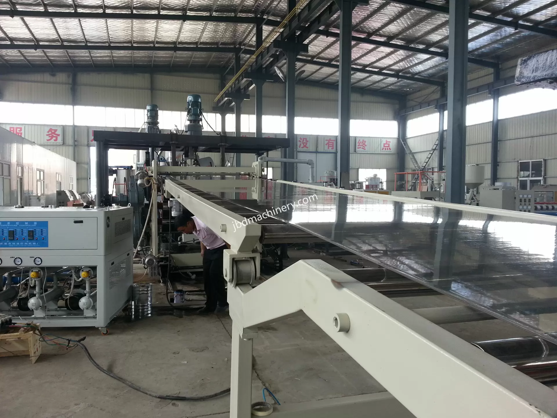 PE, PP, ABS, PS, PMMA, ASA, HIPS Mono or Multi Layer Sheet Production Line