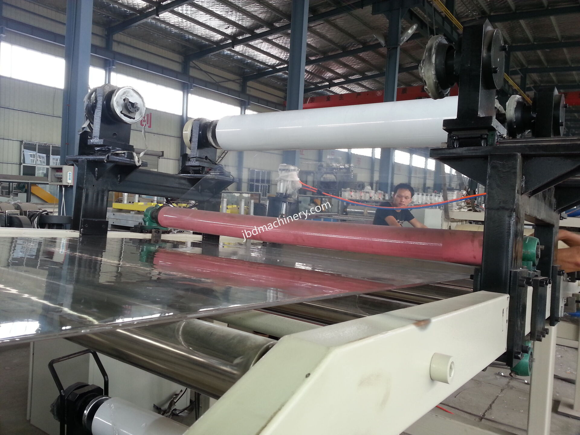 PE, PP, ABS, PS, PMMA, ASA, HIPS Mono or Multi Layer Sheet Production Line