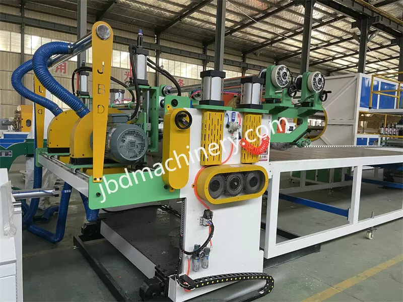 Pvc pp thickness board production line