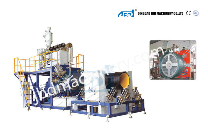 HDPE Large-Diameter Hollowness Wall Winding Pipe Production Line