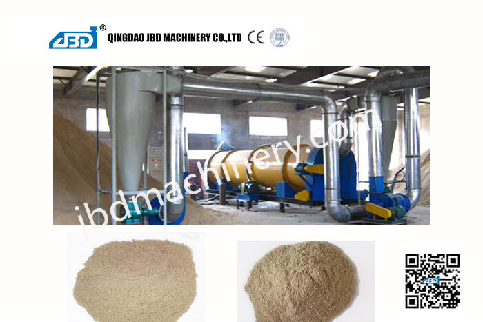 Wood powder drying machine