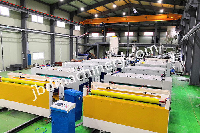 PE、PP、PC Hollow Grid Sheet Production Line