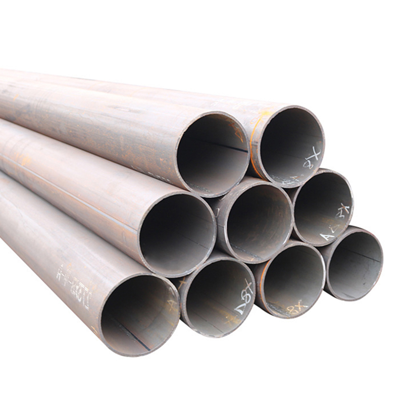 High Quality ASTM A53 Sch40 Welded Steel Pipe / Black Mild Carbon ERW Steel Pipe