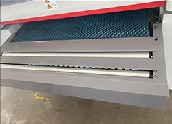 Support infeed rollers