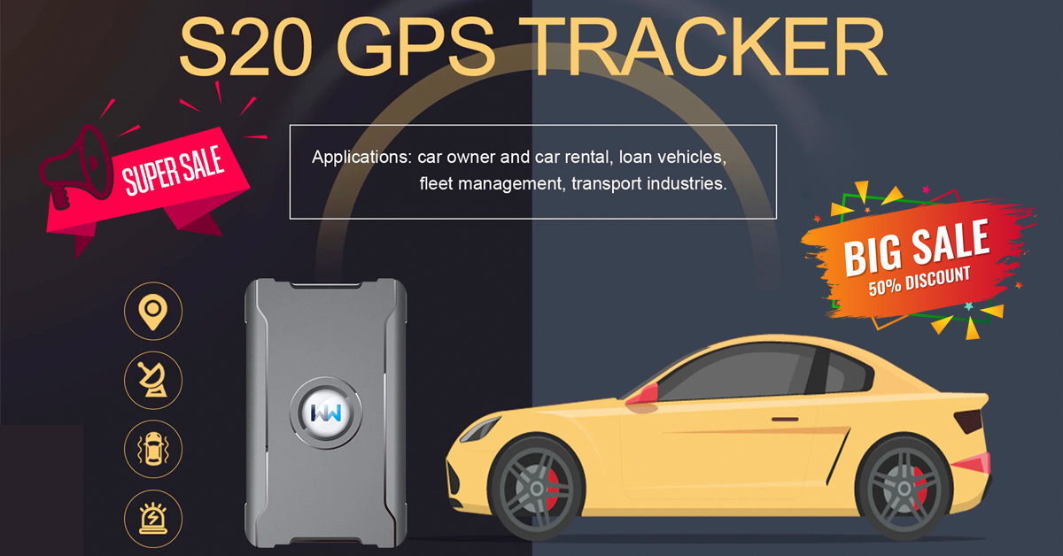 Flash Sale, Up to 50% off!!! GPS Car Tracker