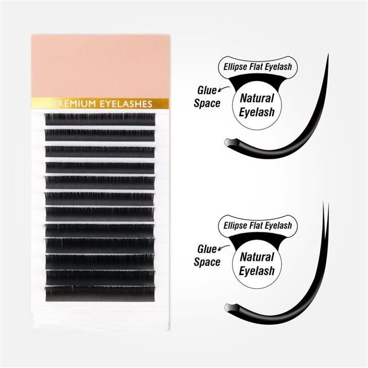 Soft Ellipse Flat Eyelash Extension