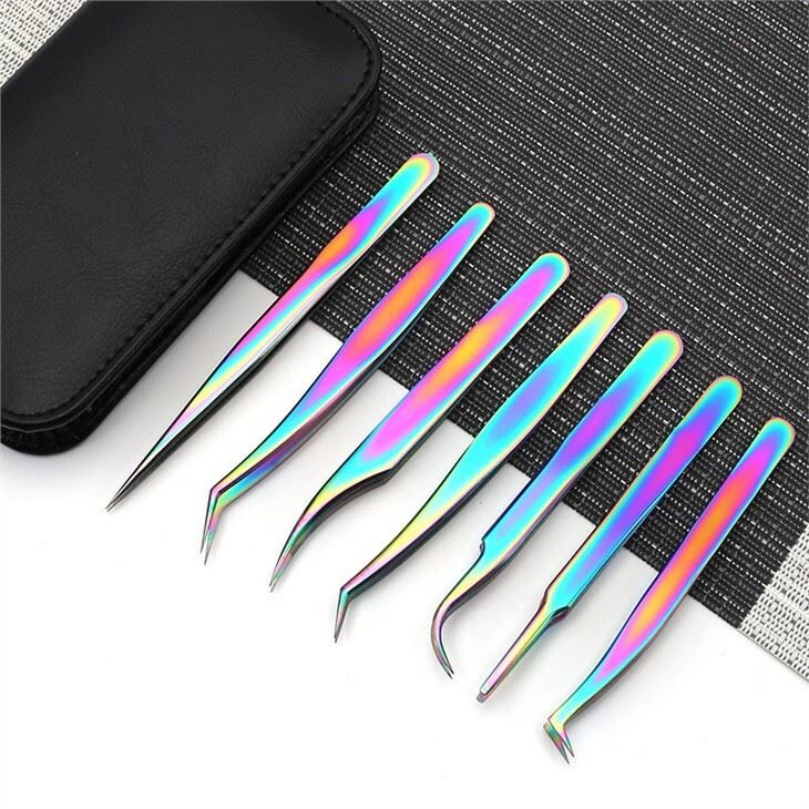 Eyelash Extensions Tweezers Set
