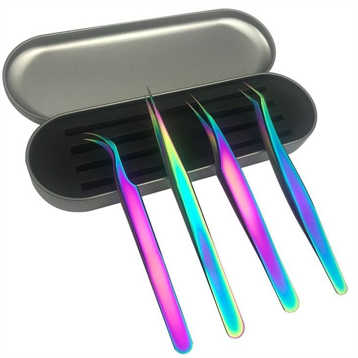 Eyelash Extensions Tweezers Set