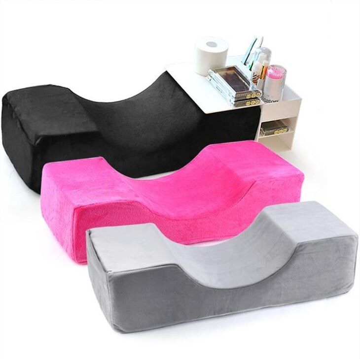 Eyelash Extension Pillow With Acrylic Stand