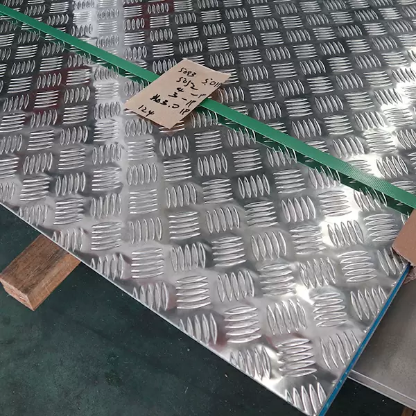 5754 Aluminium Checkered Sheet