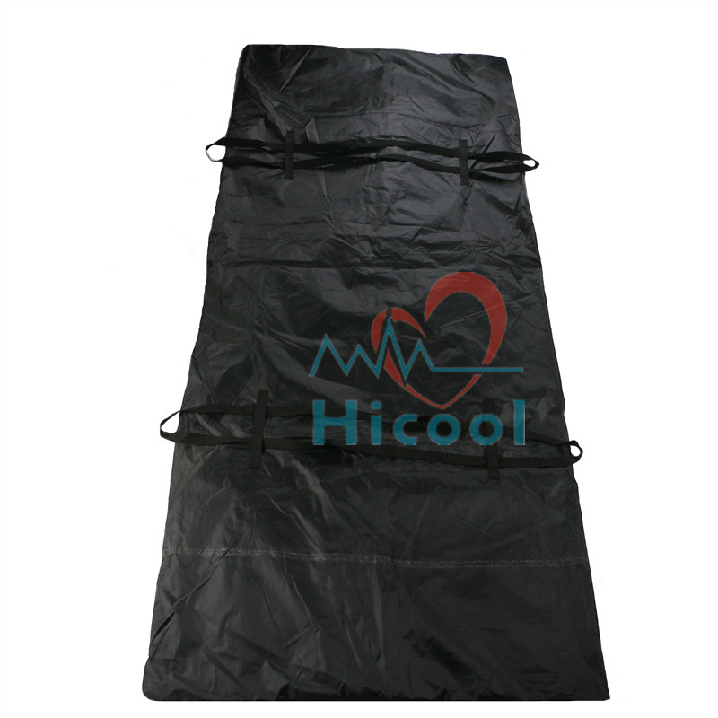 210D Polyester Black Cadaver Body Bag