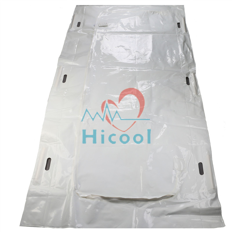 Heavy Duty PVC White Dead Body Bag