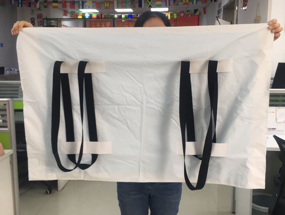 Four handles body bag