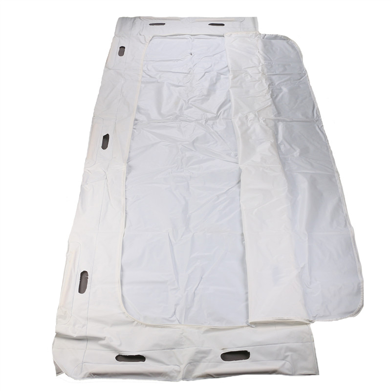 white Body Bags With Die Cut Handle