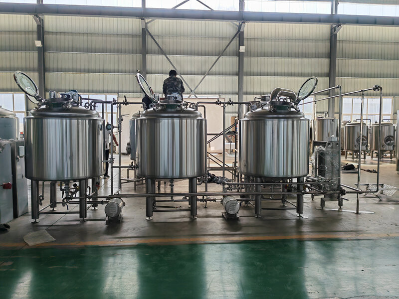 Three-vessel Brewhouse 500L