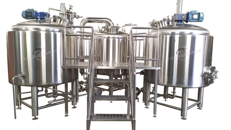 Three-vessel Brewhouse 1000L