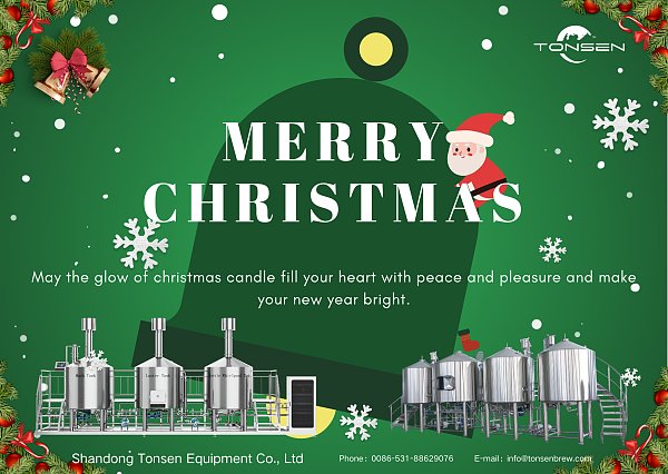 Celebrate Christmas with Premium Craft Beer Equipment