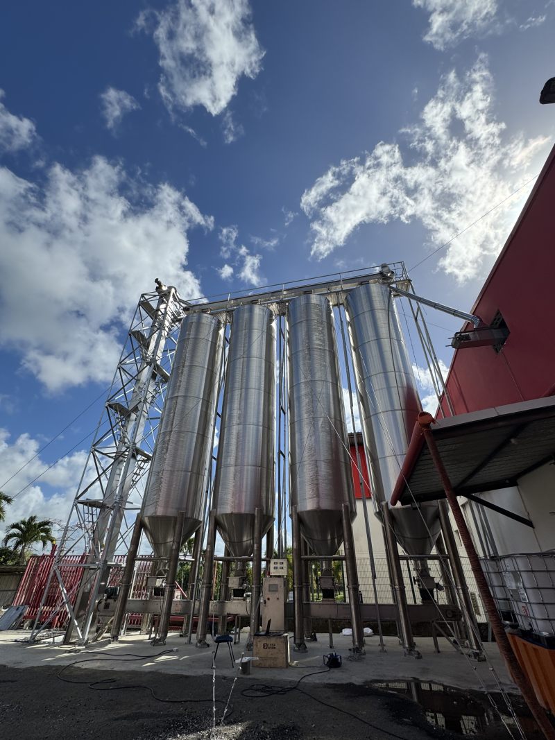 34m³ Silo and Conveying System Successfully Delivered to Customer in Martinique
