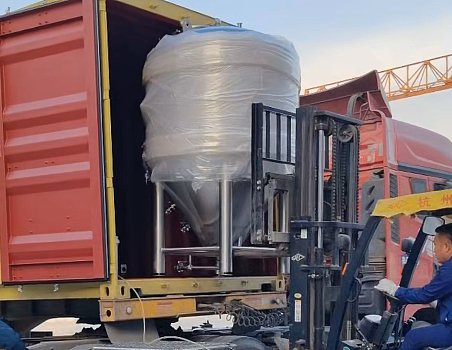 1200L Beer Fermenters Shipped to the UK – Earned the Trust of UK Clients