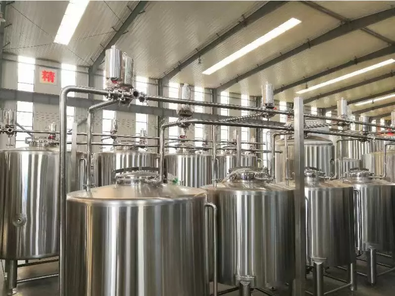 300L CIP tanks cleaning system for brewery
