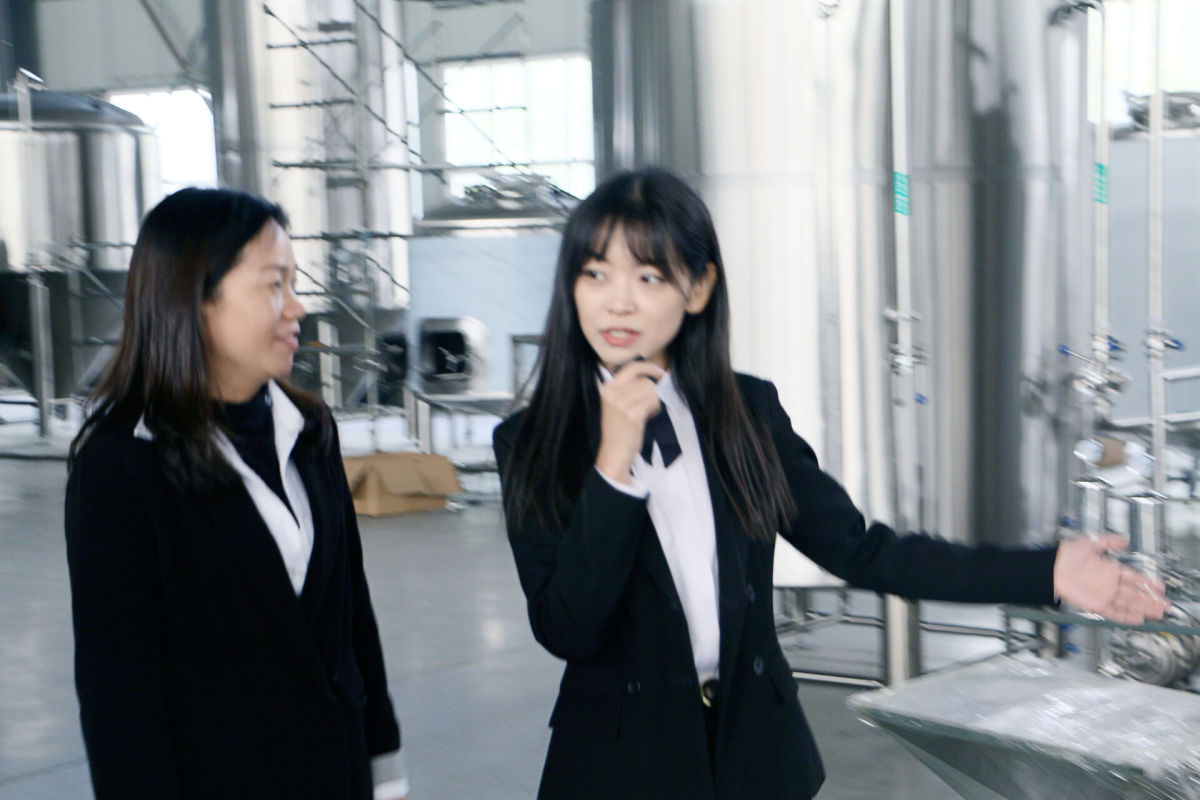 introduce tonsen brewing workshop and equipment.JP