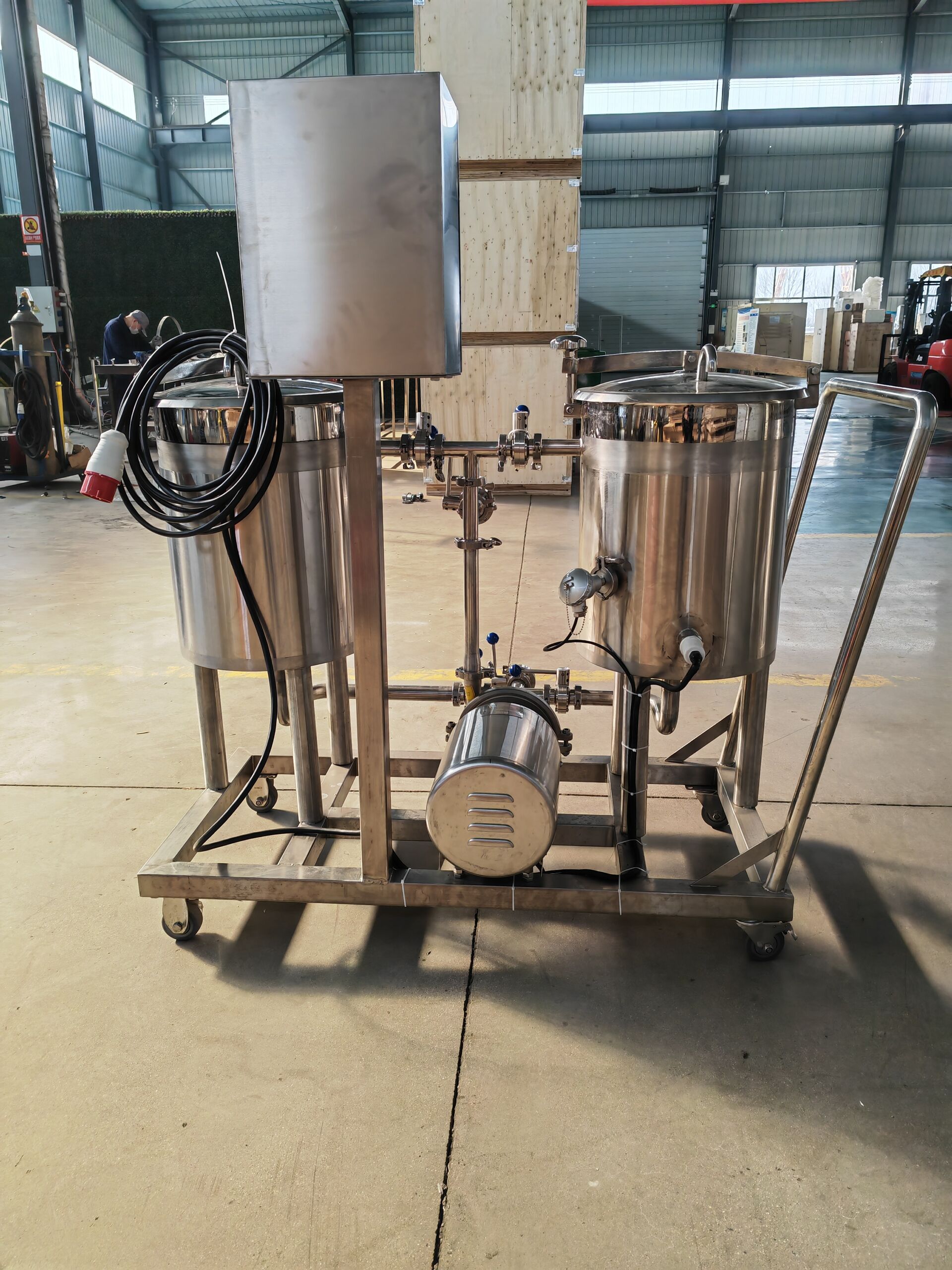 50L 100L 200L 250 L 300L 500L CIP Trolly