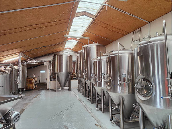 Installing the 1000l brewery in Europe~3 vessels brewhouse and  fermenters! Beer, the best labour of love~